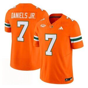 Have a Choice Mens Youths CJ Daniels Jr Vapor Jersey Stitched Orange